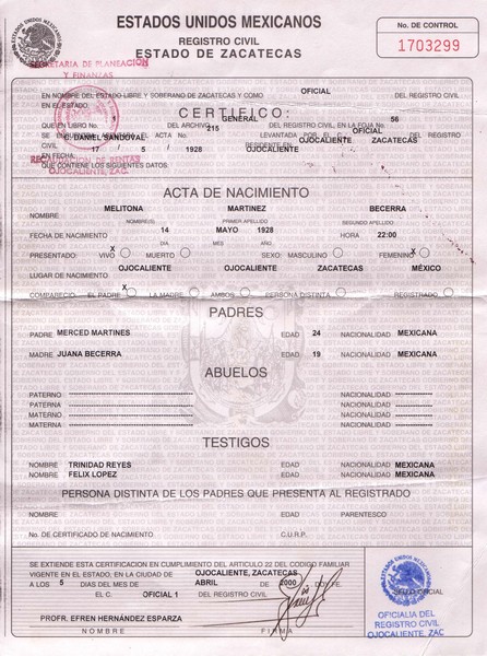 Santacruz, Melitona, 2000, Copy of Birth Certificate.jpg
